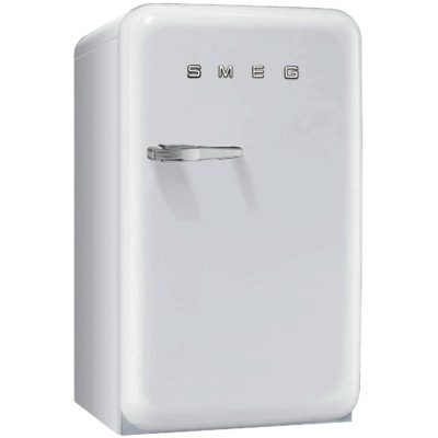 Smeg FAB10HRB 55cm '50's Style' Home Bar Fridge  with Right Hand Hinge in White